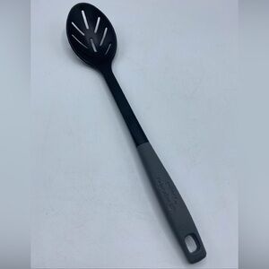 Calphalon 13” Black Nylon SLOTTED SPOON Select SiliconeCooking Serving Utensil